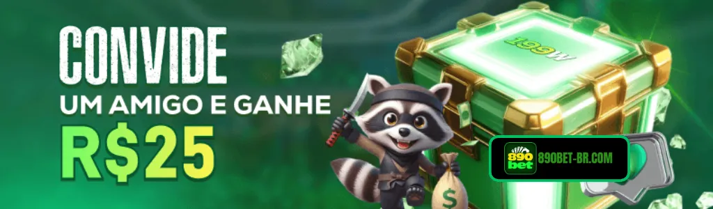 890bet Convide um amigo e ganhe R$ 25